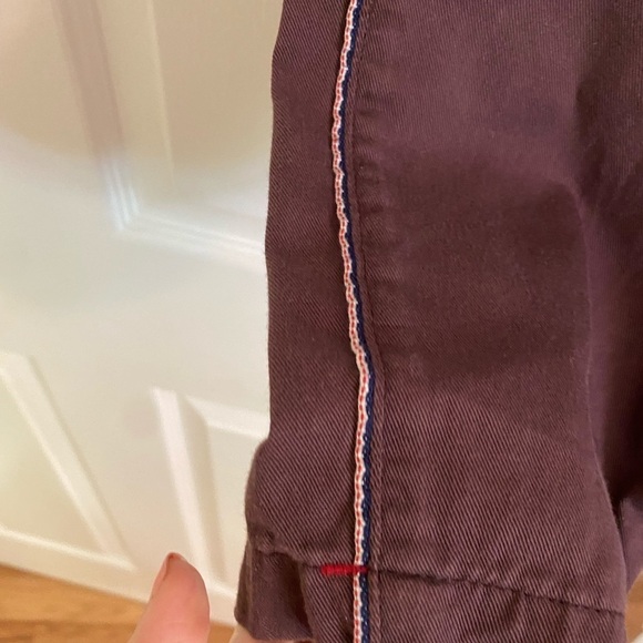 XIRENA /  Rex Pant Eggplant purple jogger tuxedo Side stripe detail XS - Picture 4 of 8